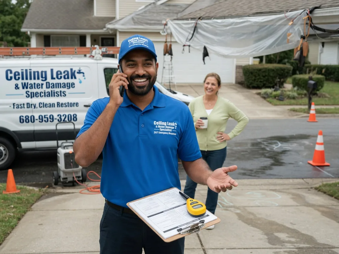 Ceiling Leak Cleanup Labadie, MO FAQs