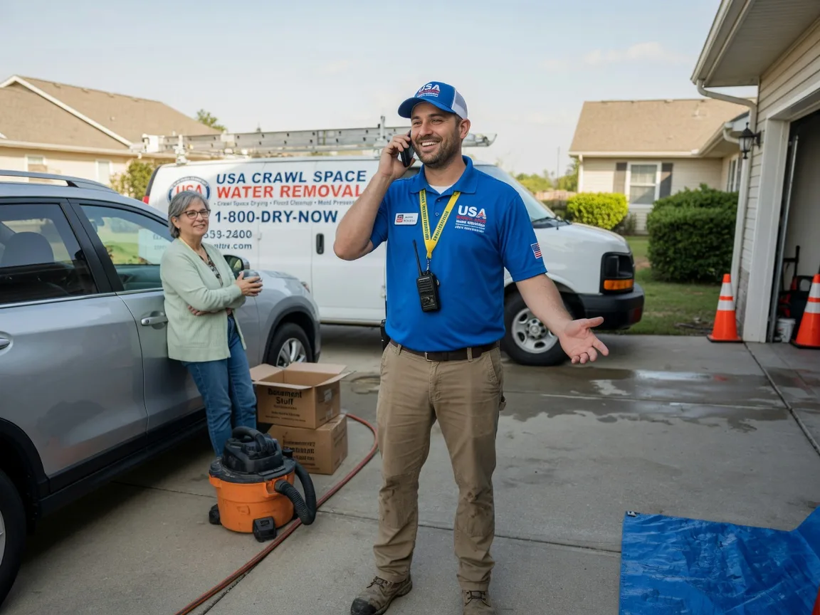 Crawl Space Water Removal Labadie, MO FAQs